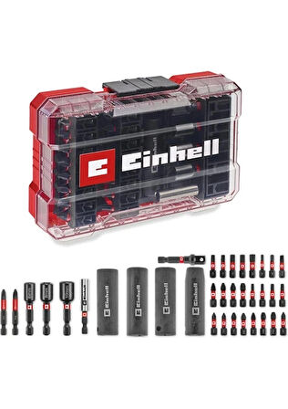 Einhell Bits ve Lokma uç seti 35 parça, M-Case kutu