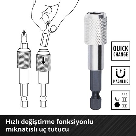 Orijinal Einhell Bit Seti, XS-CASE, 32 Parça - 49118694
