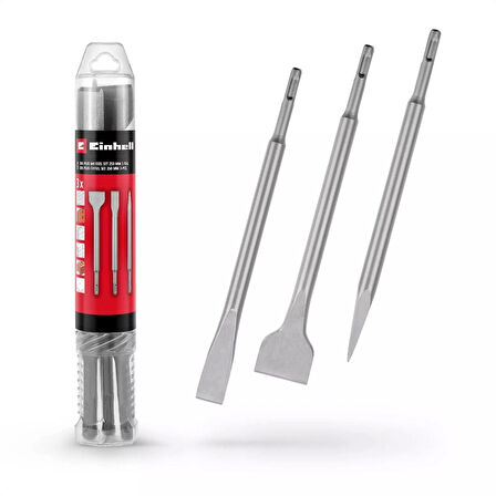 Einhell SDS PLUS keski murç seti 3 parça, 250 mm