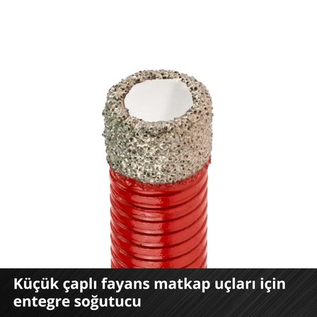 Orijinal Einhell 7 Parça M-CASE Taş Delici Uç Seti (7 mm elmas işlemeli kuru kesim için M14, uzun kullanım ömrü, küçük çaplar için soğutma sıvısı, saklama kutusu dahil) - 49500400