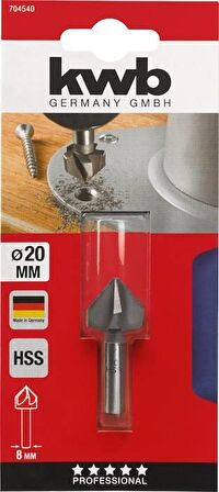 KWB Metal Havşa Açma Ucu 20 mm 49704540