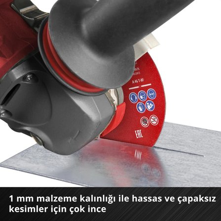 Einhell İnox kesici disk 125x1,0 mm 5 adet