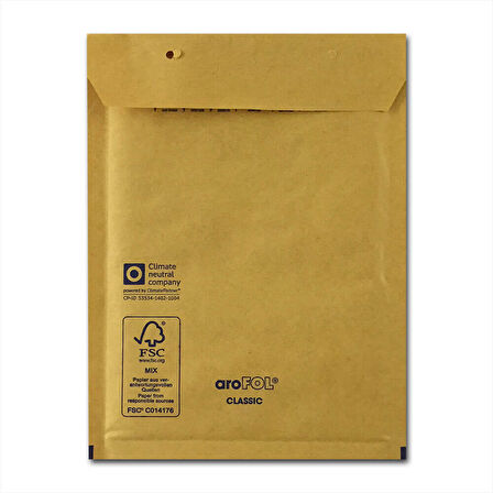 Arofol Hava Kabarcıklı Zarf No4 20x27.5 cm