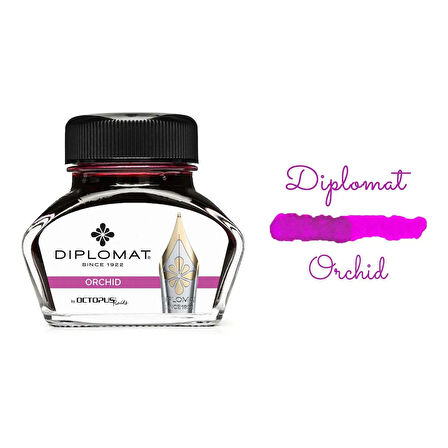 ​​Diplomat D41001012 30ml Pembe Mürekkep