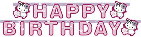 CHARMMYKİTTY HAPPY BİRTHDAY BANNER
