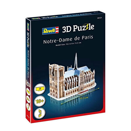 00121 Revell 3D Puzzle Notre Dame Katedrali 39 parça