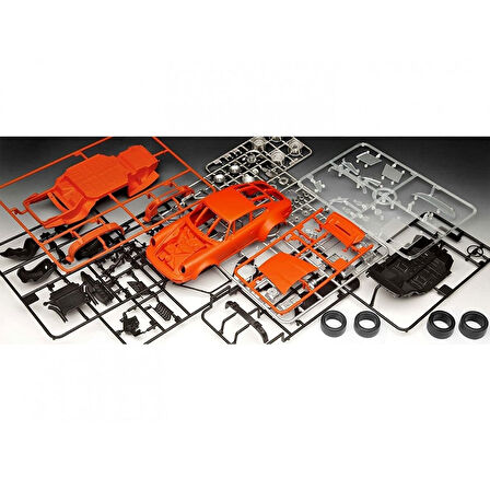 Revell Gift Set Jägermeister Motorsport 50.Yıl Dönümü Porsche 934 RSR VG05669