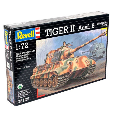 Revell Maket Seti 1:72 PZKPFW VI Königstiger 3129