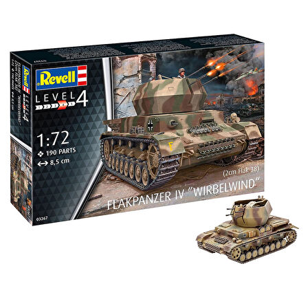 Revell Maket Flakpanzer Iv Wirbelwind Flak 38 Vso03267