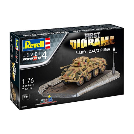 Revell Sd.Kfz. 234/2 Puma - First Diorama Set 1:76 03298