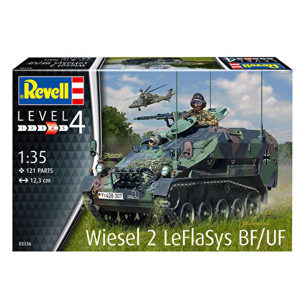 Revell Model Kit Askeri Araçlar Wiesel 2 LeFlaSys BF UF 03336