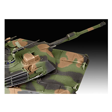 Revell Maket Model Kit Askeri M1A1 AIM SA M1A2 Abrams 03346