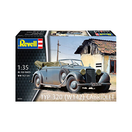 Revell Maket Model Kit Typ 320 Cabriolet  3354