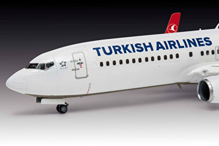 Revell Türk Hava Yolları/Turkish Airlines Boeing 737-800 Yapılabilir Maket Uçak 03772