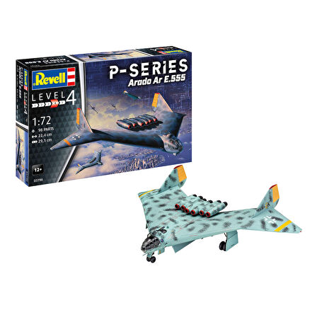 Revell Maket Model Kit P Series Arado AR E.555  3790