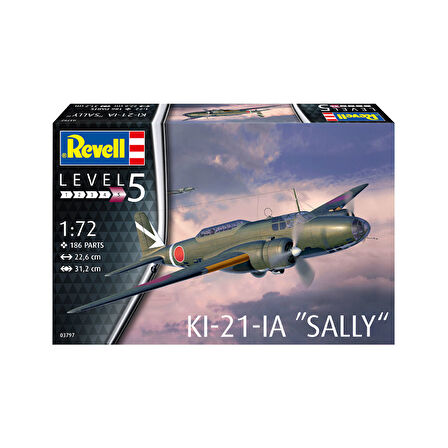 Revell Maket Model Kit Ki 21 la Sally 3797