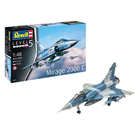 Revell Maket Model Kit Uçak Dassault Mirage 2000C 03813