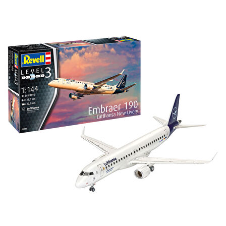 Revell Maket Embraer 190 Lufthansa 03883