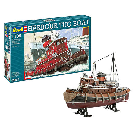 Revell Maket Seti 1:108 Harbour Tug Boat 5207