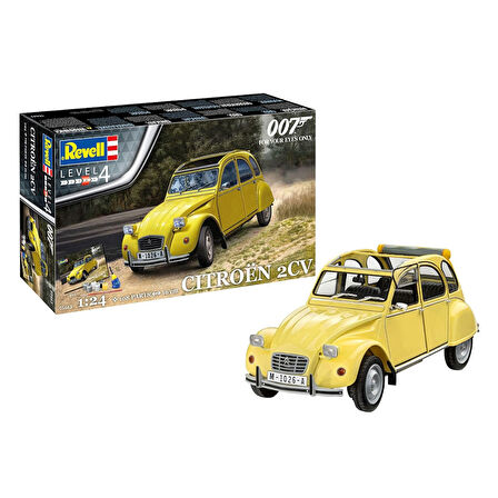 Revell Maket Gift Set Araba James Bond Citroen 2CV 05663