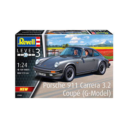 Revell Model Kit Porsche 911 3.2 Coupe 07688