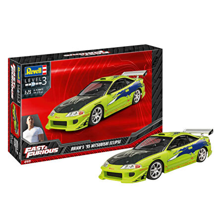 Revell Maket Model Kit FF Brians 95  Eclipse 7691