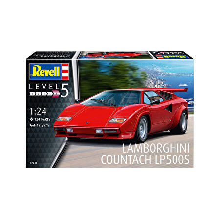Revell Maket Model Kit Lamborghini Countach LP500S  7730