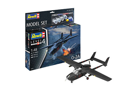 REVELL MODEL SET 63819 O-2A SKYMASTER Uçak