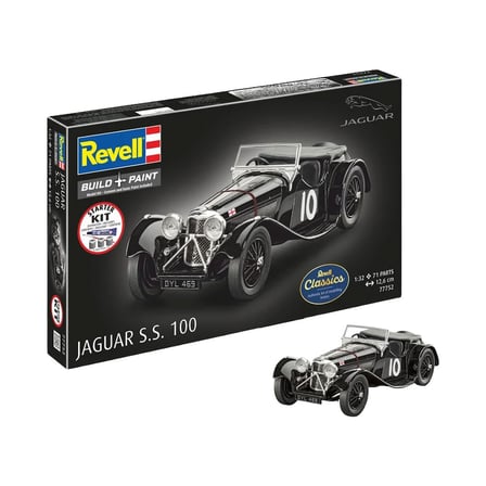 Revell Maket Starter Kit Jaguar SS 100 77752