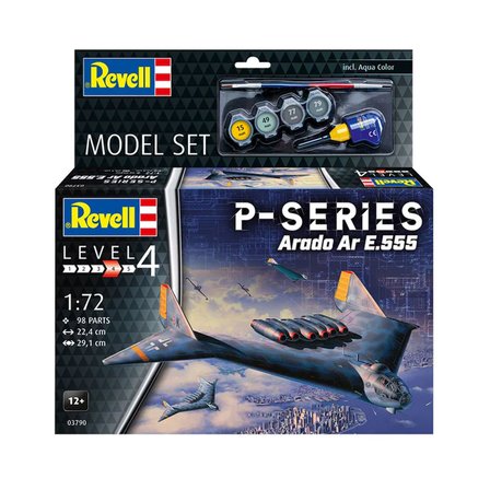 Revell Model Set Uçak Arado Ar E.555 - P-Series 63790