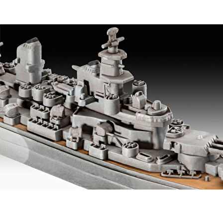 Revell Model Set Gemi Model Set Battleship USS New Jersey 65183