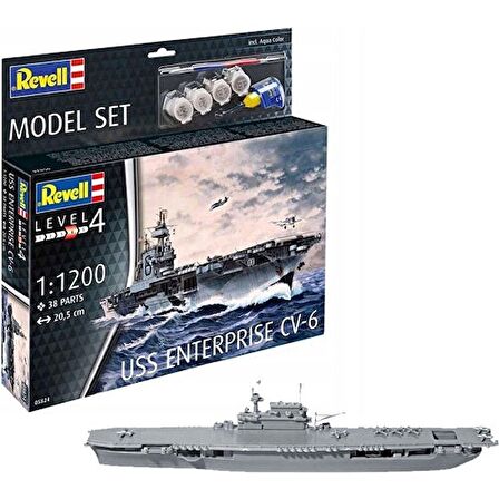 Revell Model Set Uss Enterprise Cv-6 VBG65824