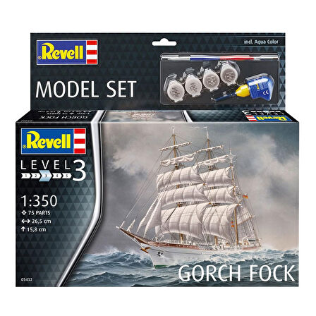 Revell Maket Model Set Gemi Gorch Fock 65432