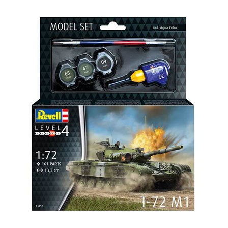 Revell Model Set Askeri T-72 M1 63357