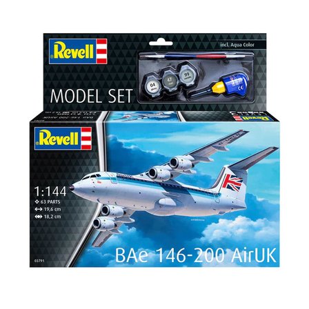 Revell Model Set Uçak BAe 146-200 AirUK 63791