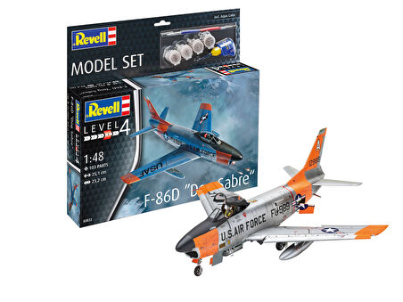 REVELL MODEL SET 63832 F86-D DOG SABRE Savaş Uçağı