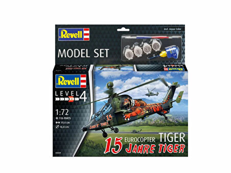 REVELL MODEL SET 63839 EUROCOPTER TIGER Helikopter