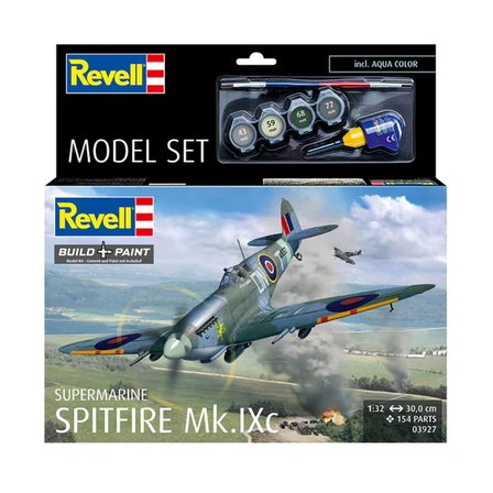 Revell Model Set Uçak Supermarine Spitfire Mk.IXc 63927