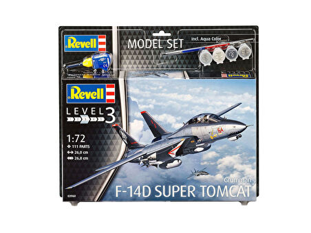 REVELL MODEL SET 63960 F-14D Savaş Uçağı