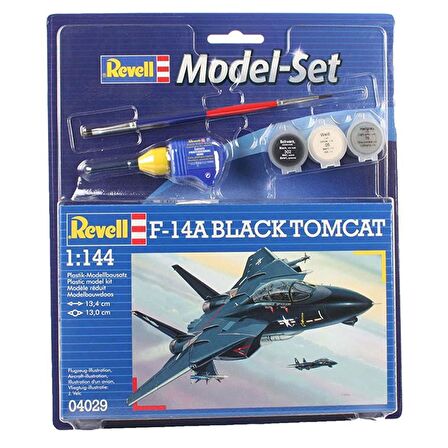 Revell 1:144 F-14A Black Tomcat Model Seti 64029