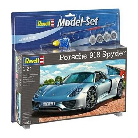 Revell Model Porsche 918 Spyder 1:24 Plastik Maket