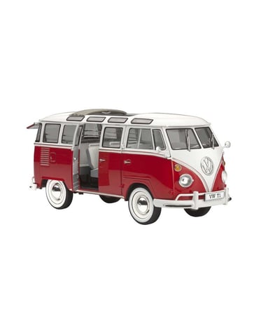 Revell 1:24 Volkswagen T1 Samba Bus Model Set Araba 67399