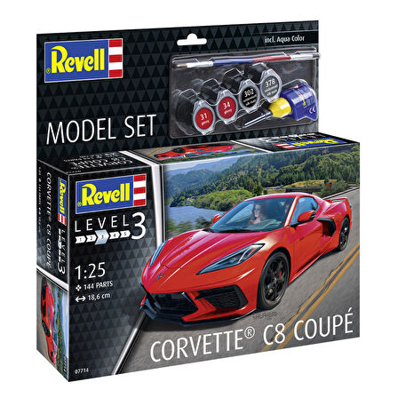 Revell Model Set Corvette C8  67714