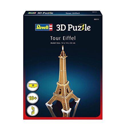 00111 Revell 3D Puzzle Eyfel Kulesi 20 parça