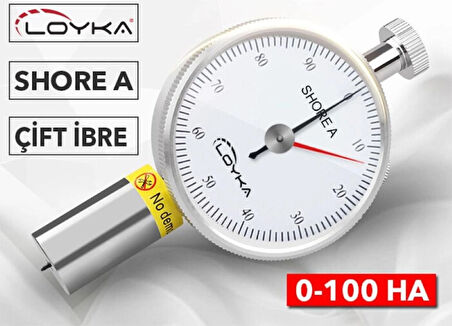 Loyka LXA2 Çift İbreli Sertlik Ölçer Shoremetre Shore A M02A