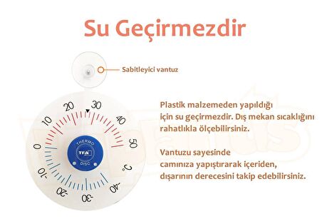 TFA Pencere Termometresi