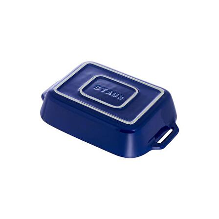 Staub Seramik Fırın Kabı 34 X 24cm Koyu Mavi- 405111490