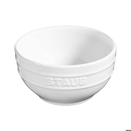 Staub 405118150 Seramik Kase Yuvarlak 14Cm Beyaz