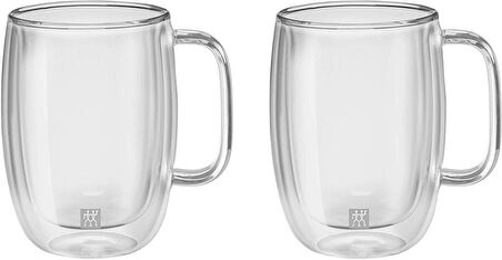 Zwilling Sorrento Çift Camlı Kulplu Latte 2 li set 450 ML  395001140