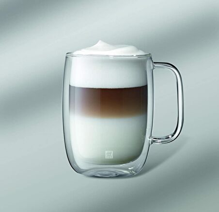 Zwilling Sorrento Çift Camlı Kulplu Latte 2 li set 450 ML  395001140